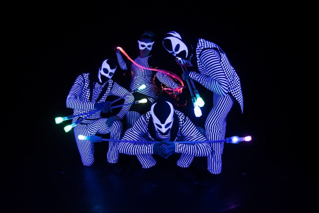 LED zsonglőr show galéria